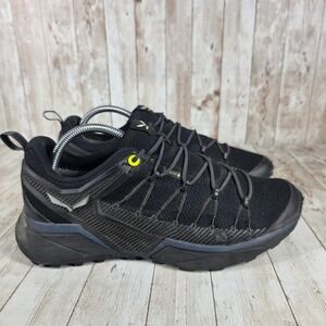 Salewa MS Dropline GTX Trail Running Shoes Black Out/Fluo Yellow‎ US 9